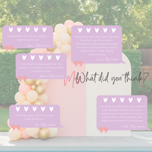Load image into Gallery viewer, Miss to Mrs Vinyl Decal – Bridal Shower, Engagement & Bachelorette Sign Decor