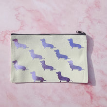 Load image into Gallery viewer, Dachshund Canvas Pencil Case