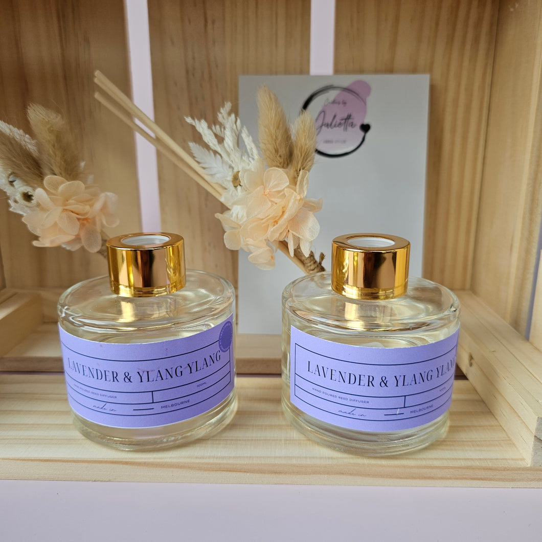 Lavender and Ylang Ylang Floral Reed Diffuser