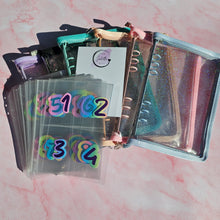 Load image into Gallery viewer, 100 Envelope Savings Challenge Binder