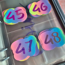 Load image into Gallery viewer, 100 Envelope Savings Challenge Binder