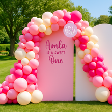Load image into Gallery viewer, Personalised Sweet One Vinyl Decal – Custom First Birthday Backdrop Sign