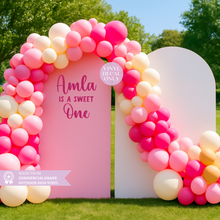 Load image into Gallery viewer, Personalised Sweet One Vinyl Decal – Custom First Birthday Backdrop Sign