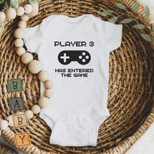 Load image into Gallery viewer, Pregnancy Announcement Bodysuit - Gamer 3
