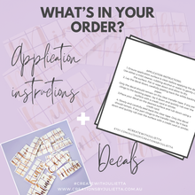 Load image into Gallery viewer, We’re Engaged Vinyl Decal – Custom Engagement Party Backdrop or Sign Decor