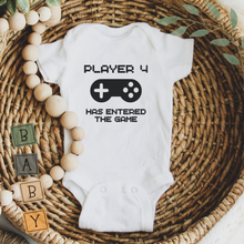 Load image into Gallery viewer, Pregnancy Announcement Bodysuit - Gamer 4
