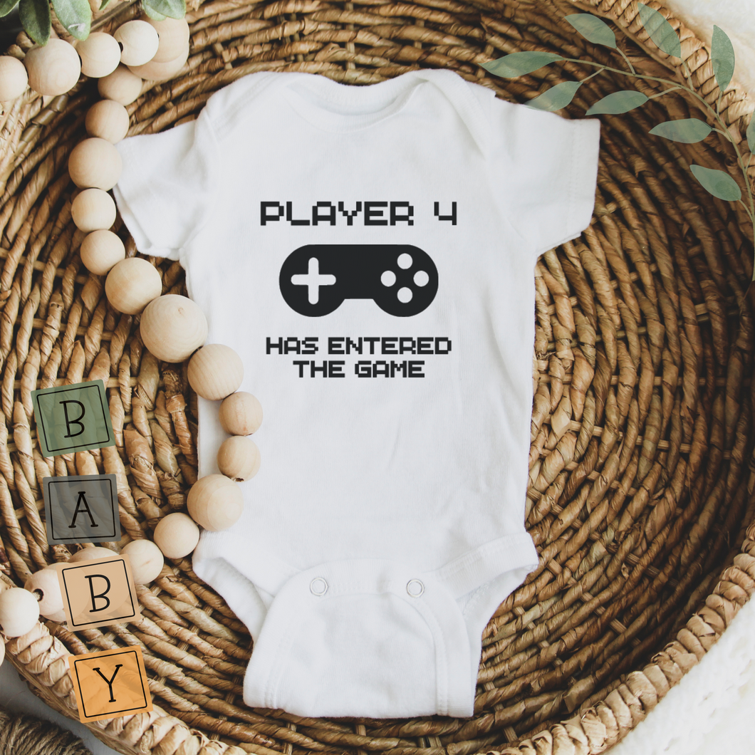 Pregnancy Announcement Bodysuit - Gamer 4