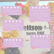 Load image into Gallery viewer, Personalised Construction Theme Vinyl Decal – Custom Truck & Digger Birthday Sign