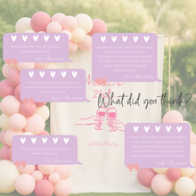 Load image into Gallery viewer, Personalised 21st Birthday Fabric Decal – Champagne Toast Heat Transfer Party Sign
