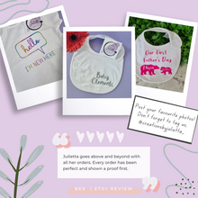 Load image into Gallery viewer, Hello Daddy Baby Bodysuit – Pregnancy Announcement Outfit