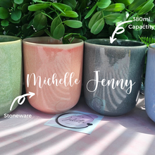 Load image into Gallery viewer, Personalised Artisan Coffee Mug