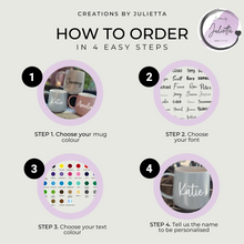 Load image into Gallery viewer, Personalised Coffee Mug