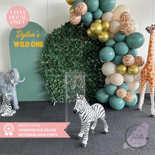 Load image into Gallery viewer, Personalised First Birthday Sign Decal - Wild One