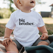 Load image into Gallery viewer, Big Brother T-Shirt – Minimalist Sibling Announcement Outfit for Boys