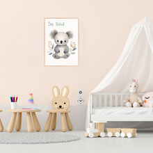 Load image into Gallery viewer, Koala Be Kind Nursery Print