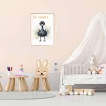 Load image into Gallery viewer, Emu Be Honest Nursery Print