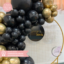 Load image into Gallery viewer, Personalised Birthday Sign Decal - 30th Birthday