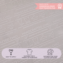 Load image into Gallery viewer, Custom Iron On Logo T-shirt Transfers