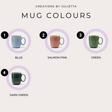 Load image into Gallery viewer, Personalised Artisan Coffee Mug
