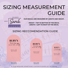 Load image into Gallery viewer, Personalised First Birthday Sign Decal - First Trip Around The Sun