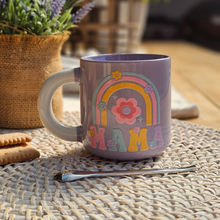 Load image into Gallery viewer, Pastel Coffee 'Aura' Mug 320ml - Mama Rainbow, Lilac