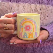 Load image into Gallery viewer, Pastel Coffee 'Aura' Mug 320ml - Mama Rainbow, Lemon