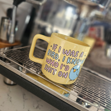 Load image into Gallery viewer, Coffee Mug - If I Was A Bird, Lemon