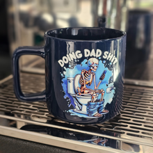 Load image into Gallery viewer, Coffee Mug - Doing Dad Shit, Navy