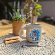 Load image into Gallery viewer, Pastel Coffee 'Aura' Mug 320ml - Doing Dad Shit, Grey & White