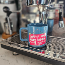 Load image into Gallery viewer, Coffee Mug - Unwanted Opinions, Blue
