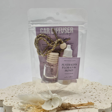 Load image into Gallery viewer, Australian Florals & Honey Hanging Diffuser – Luxury Car Fragrance