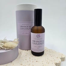 Load image into Gallery viewer, Orange & Cinnamon Luxe Fragrance Mist 100ml – Luxury Home Fragrance