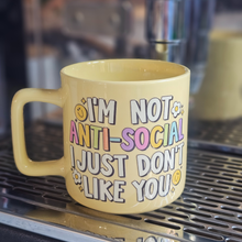 Load image into Gallery viewer, Coffee Mug - Antisocial, Lemon