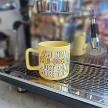 Load image into Gallery viewer, Coffee Mug - Antisocial, Lemon