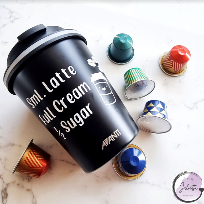 Custom Thermal Cups | Personalized Thermal Cup | Creations by Julietta