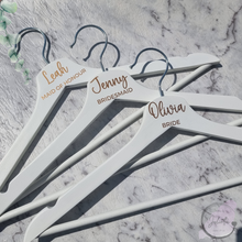 Load image into Gallery viewer, Personalised Wedding Coat Hanger