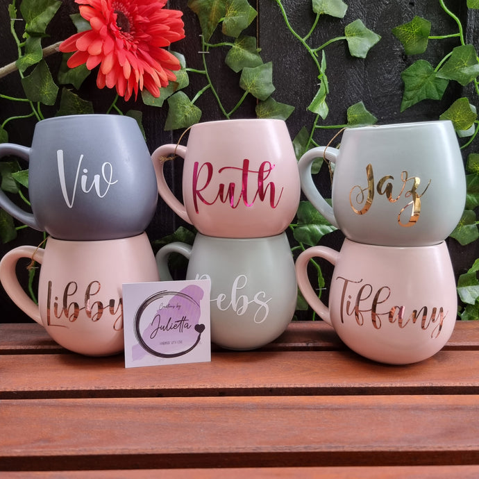 Customized Coffee Mugs | Customizable Mugs | Creations by Julietta