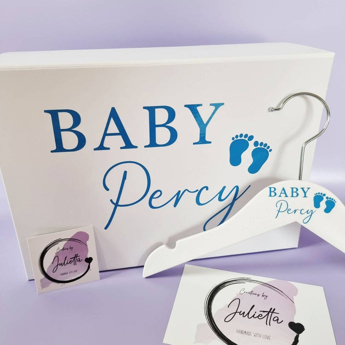 Baby Gift Box | Personalized Baby Gift Box | Creations by Julietta