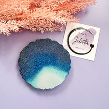 Load image into Gallery viewer, Resin Ocean Coasters | Resin Sea Coasters | Creations by Julietta