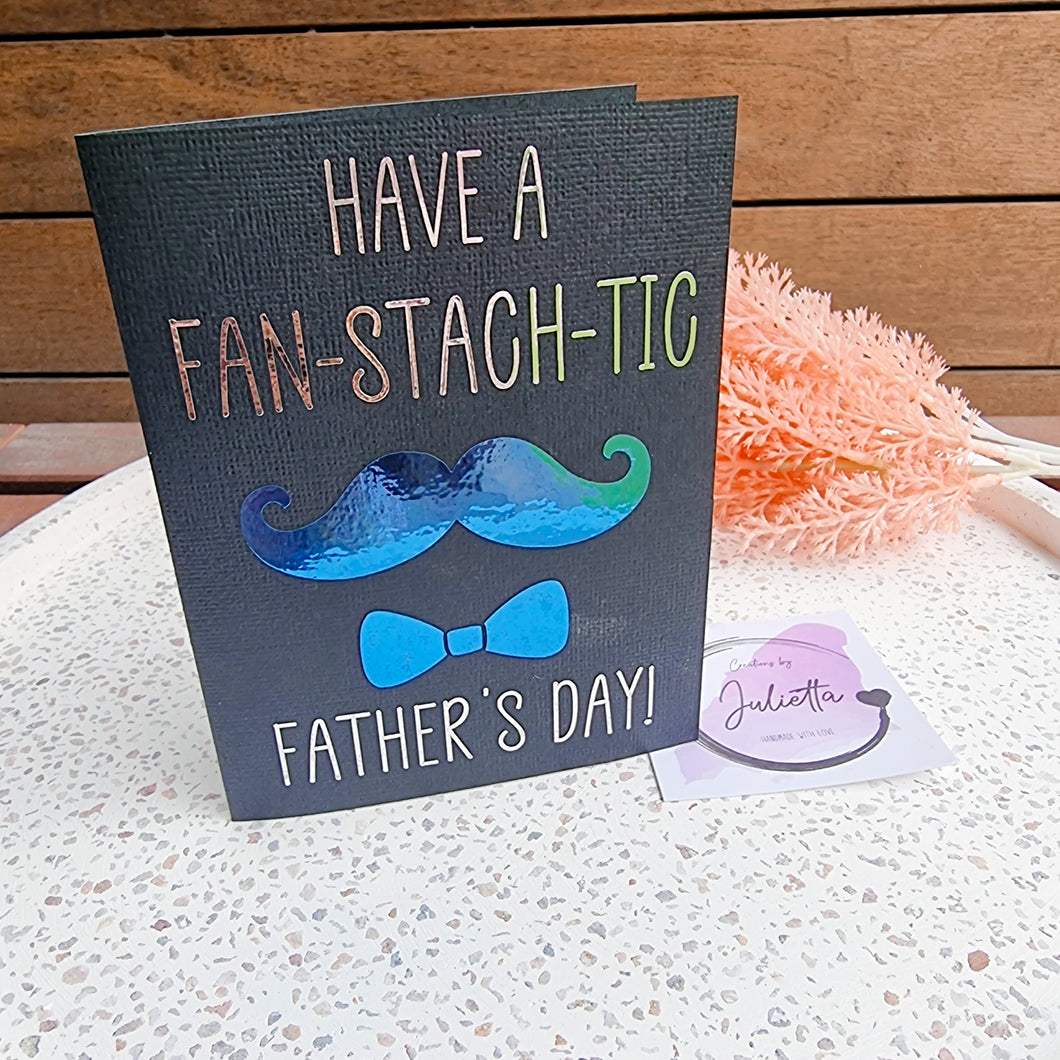 Fan-stach-tic Father's Day Card