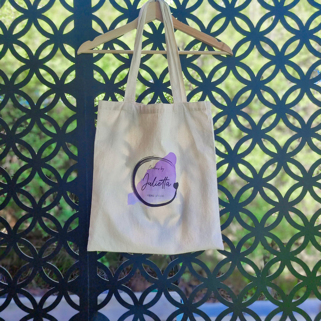 Customised Logo Shopping Tote Bag