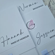 Load image into Gallery viewer, Personalised Bridesmaid Proposal Ribbon Gift Box