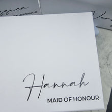 Load image into Gallery viewer, Personalised Bridesmaid Proposal Ribbon Gift Box