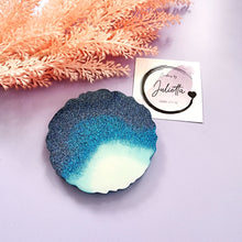 Load image into Gallery viewer, Resin Ocean Coasters | Resin Sea Coasters | Creations by Julietta