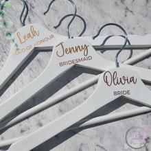Load image into Gallery viewer, Personalised Wedding Coat Hanger