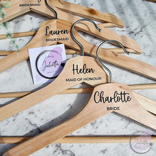 Load image into Gallery viewer, Personalised Wedding Coat Hanger
