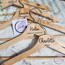 Load image into Gallery viewer, Personalised Wedding Coat Hanger