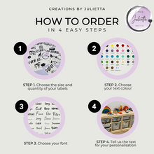 Load image into Gallery viewer, Toy Box Labels | Toy Bin Labels | Creations by Julietta