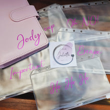 Load image into Gallery viewer, Cash Envelope System | Cash Wallet Binder | Creations by Julietta