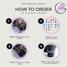 Load image into Gallery viewer, Custom Thermal Cups | Personalized Thermal Cup | Creations by Julietta